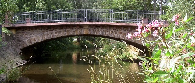 Bogenbrücke über die Exter Bogenbrücke über die Exter