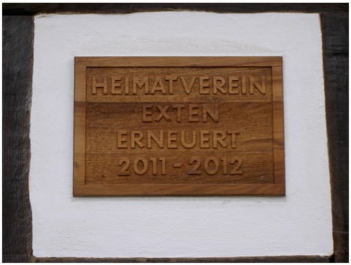 Erinnerungstafel Erinnerungstafel