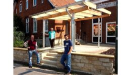 Heimatstube Exten hat neuen Eingangsbereich